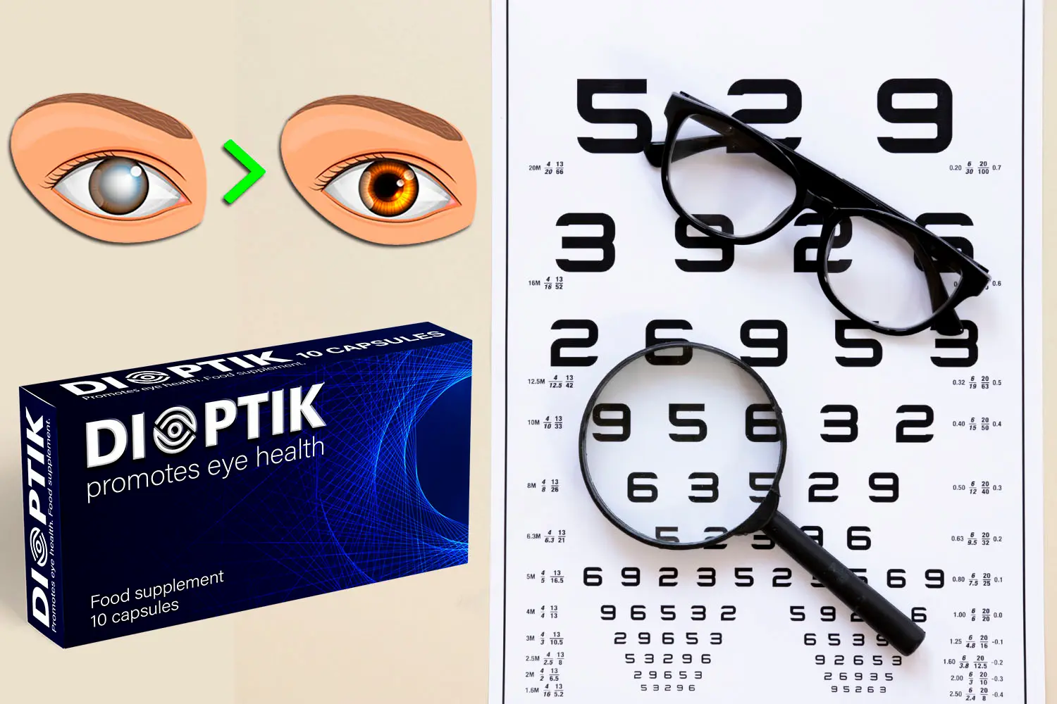 Dioptik для восстановления зрения